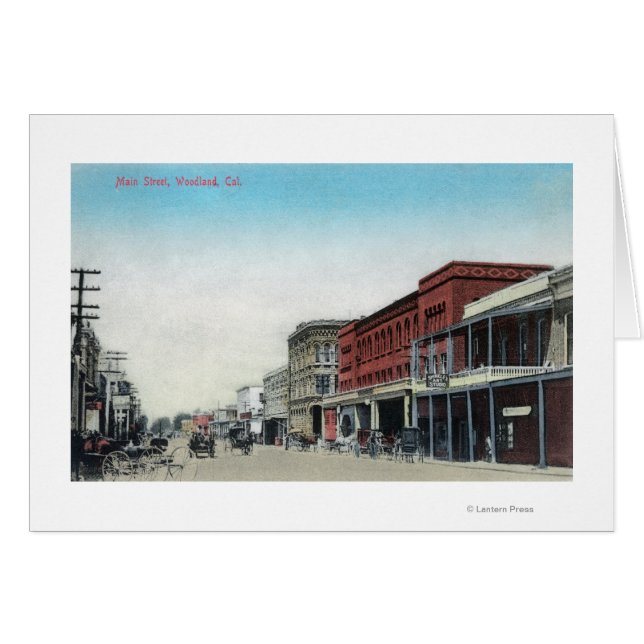 Main Street SceneWoodland, CA (Anverso (Horizontal))