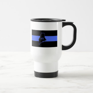 Maine Blue Line fino viaja taza