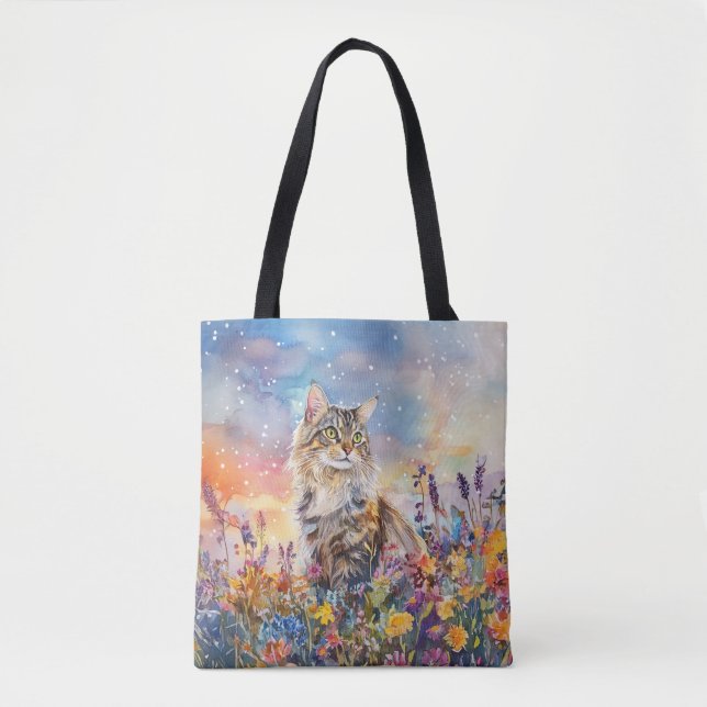 Maine Coon - Bolsa Tote (Anverso)