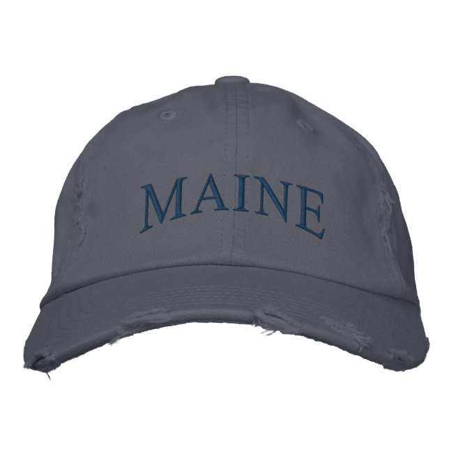 MAINE Embroidered Gorra (Anverso)