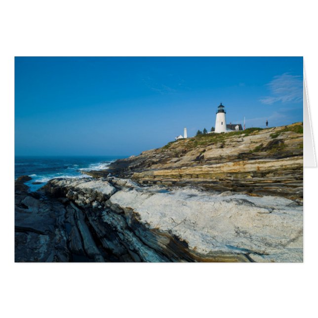 Maine, Pemaquid Point, Faro de Pemaquid Point (Anverso (Horizontal))