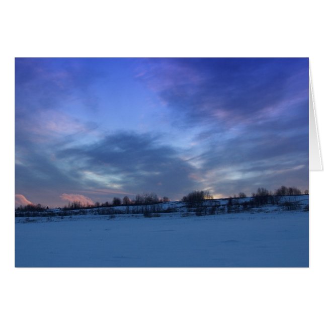 Maine Winter (Anverso (Horizontal))