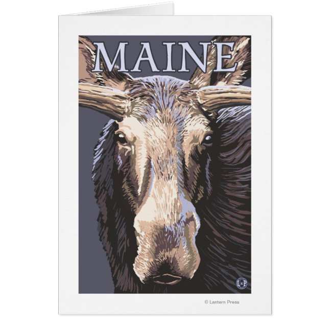 MaineMoose Up Close (Frente)