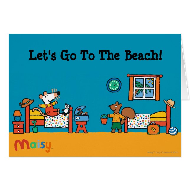 Maisy y Cyril van en escena de las vacaciones (Anverso (Horizontal))