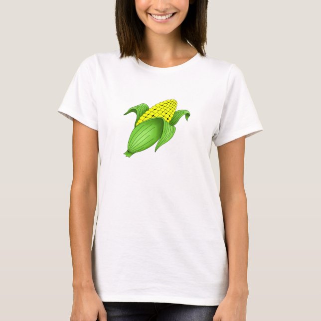 Maíz en la camiseta de las mujeres de la mafia (Anverso)