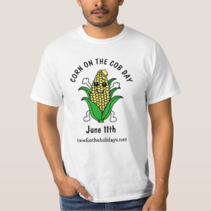 Maíz nacional en el Día del Cultivo camiseta del 1