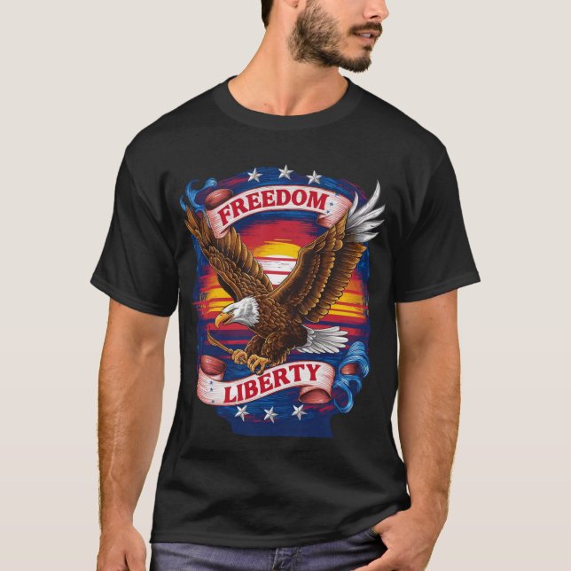 Majestad de Águila: Símbolo de camiseta de fuerza (Anverso)