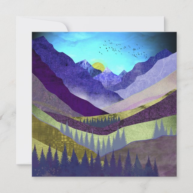 Majestad de las Montañas Púrpura (Anverso)