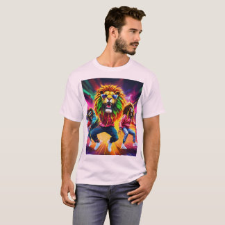 Majestad Urbana: Camiseta De Graffiti De León Geom