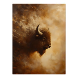 Majestic Bison, Poster de búfalos