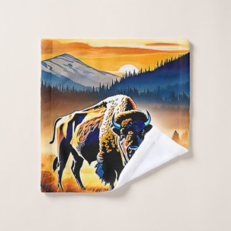 Majestic Bison Sunset
