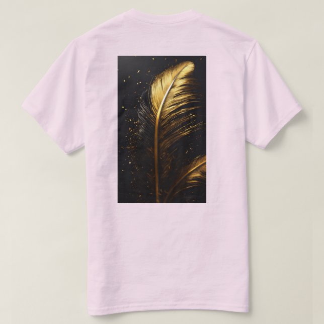 Majestic Eagle Flight: Camiseta Espíritu que se el (Reverso del diseño)