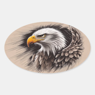 Majestic Eagle Pegatina