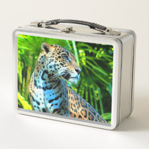 Majestic Jaguar Lunch Box - Serie de vida salvaje