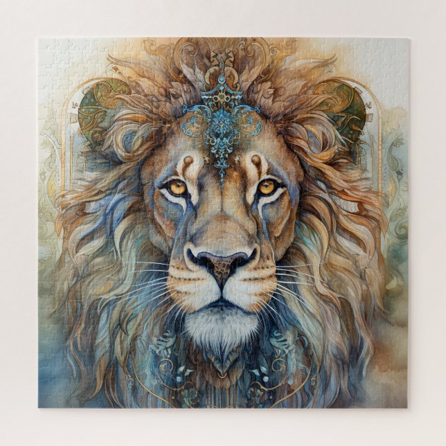 Majestic Lion Jigsaw Puzzle (Vertical)