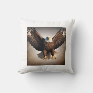 Majestuoso Cojín decorativo de diseño de águila vo