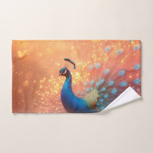Majestuoso Pavo Real con Plumaje Vibrante