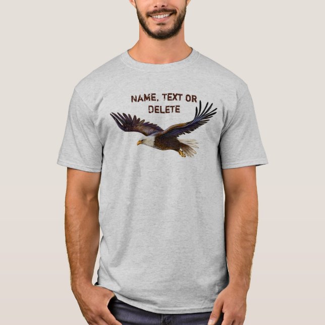Majestuosos Camisetas de EAGLE Personalizados (Anverso)