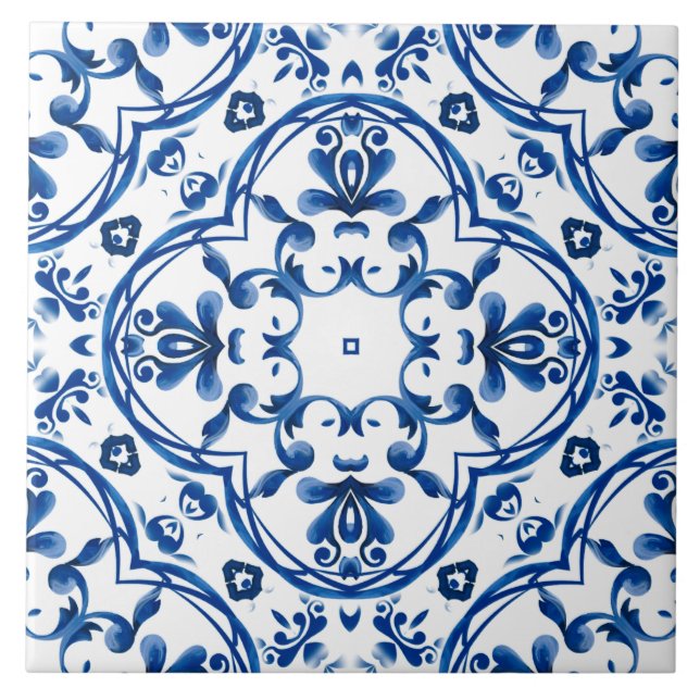 Majólica, limón, azulejos sicilianos, mosaico cerá (Frente)