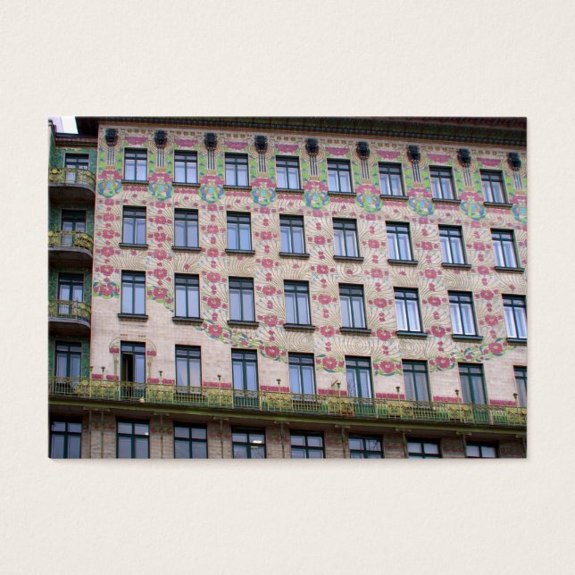 Majolikahaus Viena Austria (Frente)