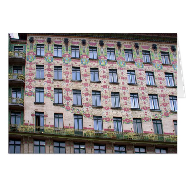 Majolikahaus Viena Austria (Anverso (Horizontal))
