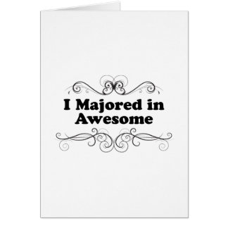 Majored en impresionante