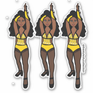 Majorette / Pegatinas de bailarina Fragmento amari