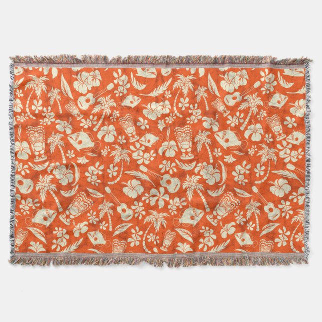 Makapuu Beach Hawaiian Batik arroja mantas (Anverso)