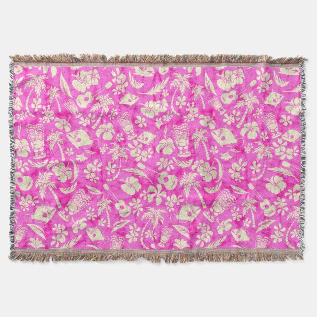 Makapuu Beach Hawaiian Batik arroja mantas (Anverso)