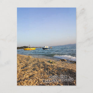 Makarska, postal de la ciudad de Croacia