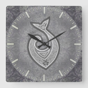 Makau (Hook de pescado hawaiano) reloj redondo o c