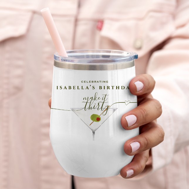 Make It Thirty Dirty Martini 30th Birthday  (Subido por el creador)