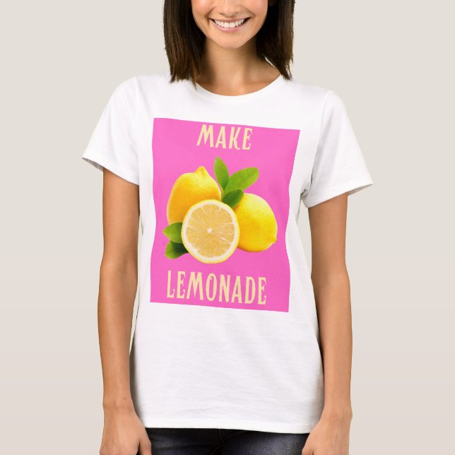 Make Lemonade - Camiseta de verano de los videos (Anverso)