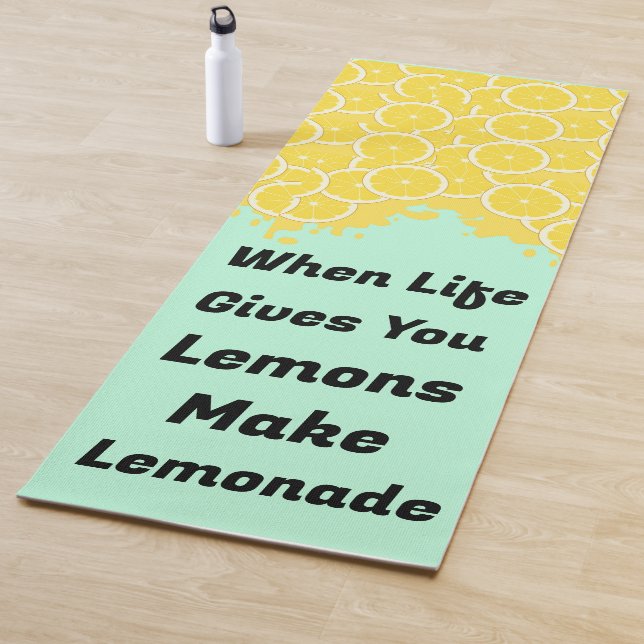 Make Lemonade Yoga Mat (In situ)