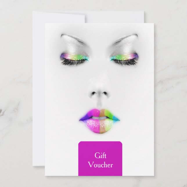 Makeup Artist Gift Voucher (Anverso)