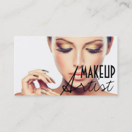 Makeup Artist tarjeta de visita