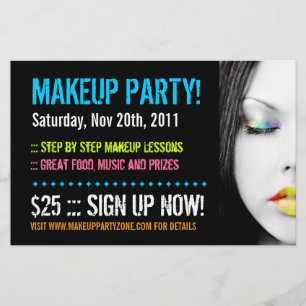 Makeup Fiesta Flyer