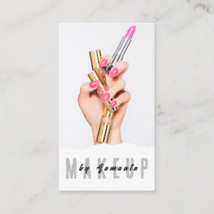 Makeup PMU Microblading Henna Salon Tarjeta de Neg