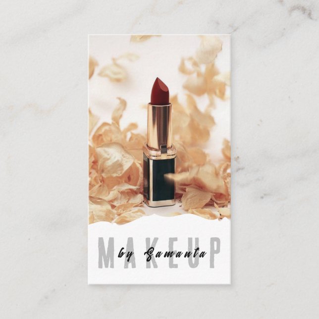 Makeup PMU Microblading Henna Salon Tarjeta de Neg (Anverso)