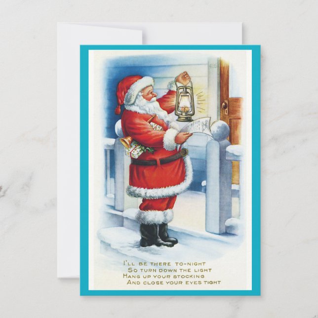 MAKOM1000- Navidad Papá Noel Vintage (Anverso)