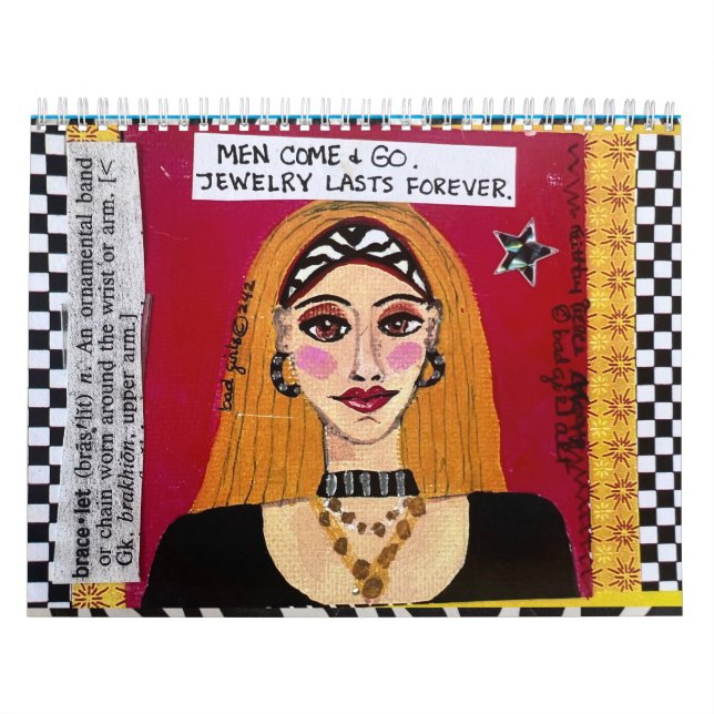 Mal calendario de arte Chica (Tapa)