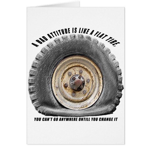 Mal comportamiento como el neumático plano (Frente)