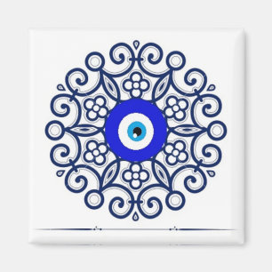 Mal de ojo del azul del imán