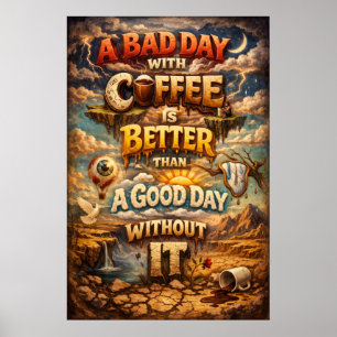 Mal Día Con Café Mejor Arte De Fantasía Surrealist