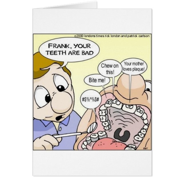 "Mal Diente" Gracioso Dentisterio Regalos Colectiv (Frente)