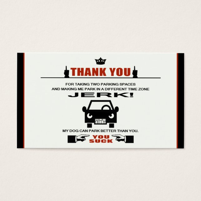 Mal estacionamiento (Frente)