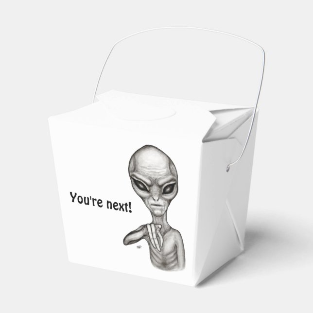 ¡Mala Alien, eres la siguiente! caja para regalos (Front Side)