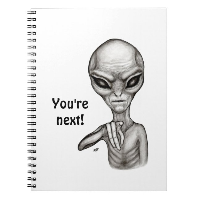 ¡Mala Alien, eres la siguiente! Cuaderno (Frente)