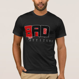 Mala camisa de la actitud