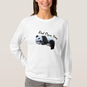 Mala camisa de la panda del día de la llamarada